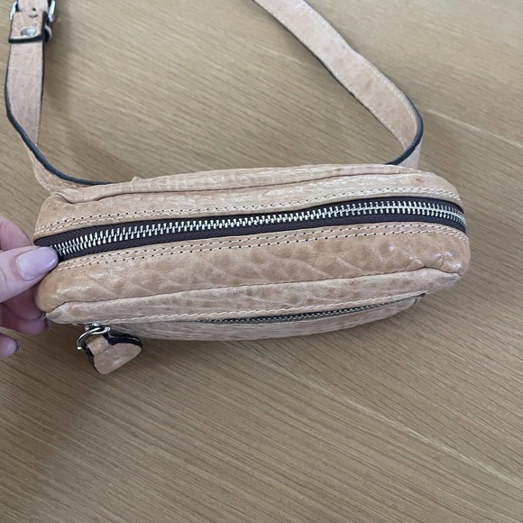 Maxon Collection Leather Belt Bag Soft Italian Leather Fanny Pack - Picture 2 of 9